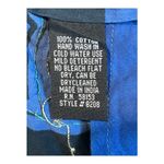 Jasmine  India Cotton Skirt Blue Green Paisley Sequin Hippie‎ Boho Size Small Photo 8