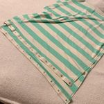 Lululemon Vinyasa Wrap Scarf Turquoise White Stripe Photo 6