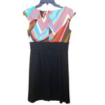 Alyx Geometric Black Orange Green Dress New 4 Photo 1