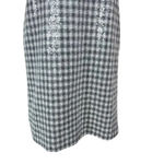 Draper James  Collection Sequin Shift Dress Black‎ Gray Silver Size 6 Photo 4