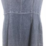 Andrew Spencer Denim Dress Womens 8 Minimalist Feminine Romantic Western Country Blue Photo 7