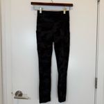 Lululemon  Invigorate High-Rise Crop Black Camouflage Leggings Photo 1