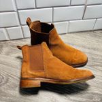  Clarksdale Arlo Dark Tan Suede Boots for Women Brown Ankle Booties 7M Photo 4