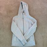 Lululemon Scuba Hoodie Heathered White / Silver Photo 8