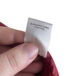 Coldwater Creek Vintage Women's 2X Cable Knit Suede Sweater Jacket Full Zip Red Photo 10