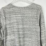 J.Jill Pure Jill  Space Dye Tunic Sweater Gray Long Sleeves Size Medium M A942 Photo 7