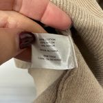 Orvis  Women Tan Ribbed Turtleneck Sweater Size XL Extra Large Neutral Warm Beige Photo 5