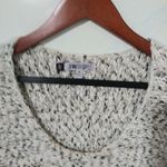 Jennifer Lopez M Gray Knit Oversized Sweater Photo 5