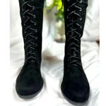 Tall Talk Flat Lace Up Over the Knee Boot Photo 10