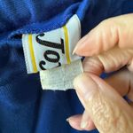 Vintage 70s 2pc Blue White Wide Leg High Rise Pants Crop Top S M 4 6 Size M Photo 8