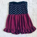 Slip On Polka Dot Mini Dress Photo 1