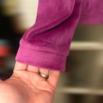 Juicy Couture Women’s Medium Purple Velour Embellished Loungewear Top Bling GUC Photo 2