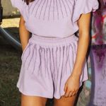 Queen of Sparkles Lavender Pearl Shorts Purple Size M Photo 0