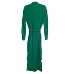 Raquel Allegra Gauze Jade Los Feliz Dress In Green Photo 6