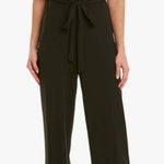 Bebe  Women's Ruffle Halter Tie Neck Jumpsuit‎ Pants Black Size 4 NEW Photo 0
