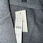 J.Crew  Gray Women's Knit Sweater Blazer with Pockets NEW SMALL Photo 3