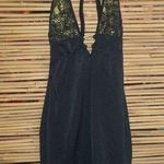 Dreamgirl  M Sexy Black Yellow Neon Swim Cover Photo 0