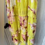 Revolve BTFL Oleander Pleated Tiered Dress in Bright Orchid Size XS Floral Photo 5