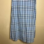 Velvet Heart Plaid Midi Dress Size S Cap Sleeve V-Neck Casual Lagenlook Pockets Photo 4