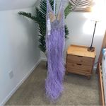 Jovani  03023 beaded gown with feather detail‎ NWT Photo 5