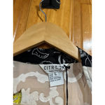 Citron Santa Monica Sheer Silk Rayon Kimono Duster Cardigan Floral Size L NWT White Size L Photo 4