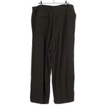 Loft  Dark Green High Waist Wide Leg Pants Size 12 NWT Photo 1