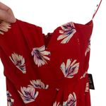 EXPRESS  NWT strapless size 2 sleeveless long length red Photo 4