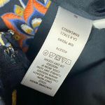 Loft Mini Skirt Women’s Floral A-line Blue Size M Casual Aesthetic Church Office Photo 2