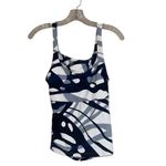 Free People NWT Movement Women's Never Better Long Tank Blue Combo Size L Photo 5