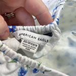 American Eagle  Floral tie back mini linen blend dress size XS Photo 6