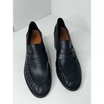 Aquatalia  Josette Classic Retro Y2K Nappa Heel Mocasines in Black size 11 Photo 8