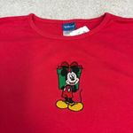 Disney NWT Mickey Mouse Gift Christmas Holiday Long Sleeve Shirt Size S Photo 1