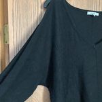Isela long sleeve top in Black size L. Peek a boo shoulders. Photo 1