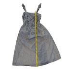 Old Navy  Women's cotton linen Striped Sleeveless Midi Sundress Size M Photo 3