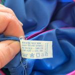 Vanity Fair  - Vintage - Blue & Teal - Woman’s Buttoned Robe/Gown - Size Small Photo 8