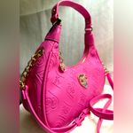 Juicy Couture NEW  Pink Glitz Hobo Crossbody Bag Photo 1