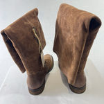Born Womens Britton Over the Knee Brown Boot Leather Size 6.5M Riding Boots Photo 3