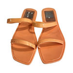 New Womens DV Dolce Vita Sunshine Jelly Orange Peach Sandals Slides Size 6 M Photo 0