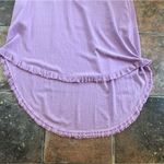 Umgee  Womens Lavender Flutter Sleeve High Low Sundress Size Small Relaxed Beach Photo 6