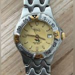ESQ Super Rare Freedom Ladies Diver Watch Gold Photo 1