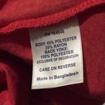 NWOT Ole Miss Rebels V Neck Tee T Shirt Top New Large Red Photo 5