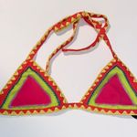 SAME Swim Bikini Top Pink Size M Photo 4