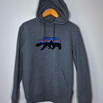 Patagonia Fitz Roy Bear Uprisal Hoodie Sweatshirt Women's Size S Fleece Pocket Photo 0