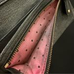 Juicy Couture  Black Shimmer Leather Quilted Bifold Wallet Photo 11