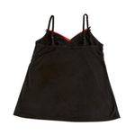 Love to Sleep Pajama Set 2 Piece Womens Size Medium Black Red Cami Capri Bottoms Photo 10