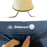 Betabrand  Dress Pant Yoga Pants Boot-Cut Navy Blue Size‎ Petite Small Photo 5
