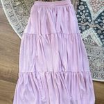 ZARA Tiered Tulle Maxi Skirt Photo 6