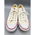 Converse  Sz 10 Womens Sneakers Chuck Taylor All Star Low Top Canvas  Cream White Photo 1