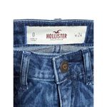 Hollister Jeans Zipper Ankles Acid Wash Abstract Pattern Blue Denim Women 0 / 24 Photo 5