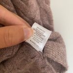 Garnet Hill  Light Purple 100% Cashmere Turtle Neck Sweater Size Small Photo 6